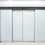 درب اتوماتیک تلسکوپی + قیمت برای آسانسور