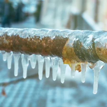 ترفندهایی برای جلوگیری از یخ‌زدگی لوله‌ها و برد راهبند در زمستان
