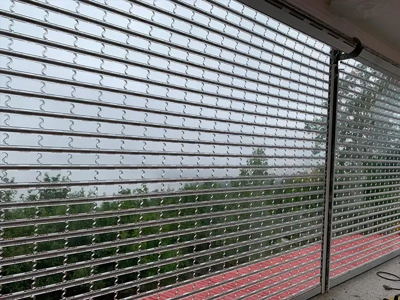 مزایای کلیدی کرکره پلی کربنات رنگی