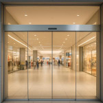 درب اتوماتیک بدون فریم