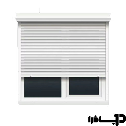 کرکره برقی اتوماتیک پنجره آپارتمان مسکونی و اداری
